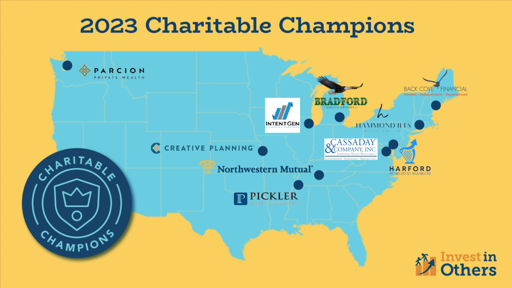 Back Cove Financial named as 2023 Charitable Champion by Invest In Others