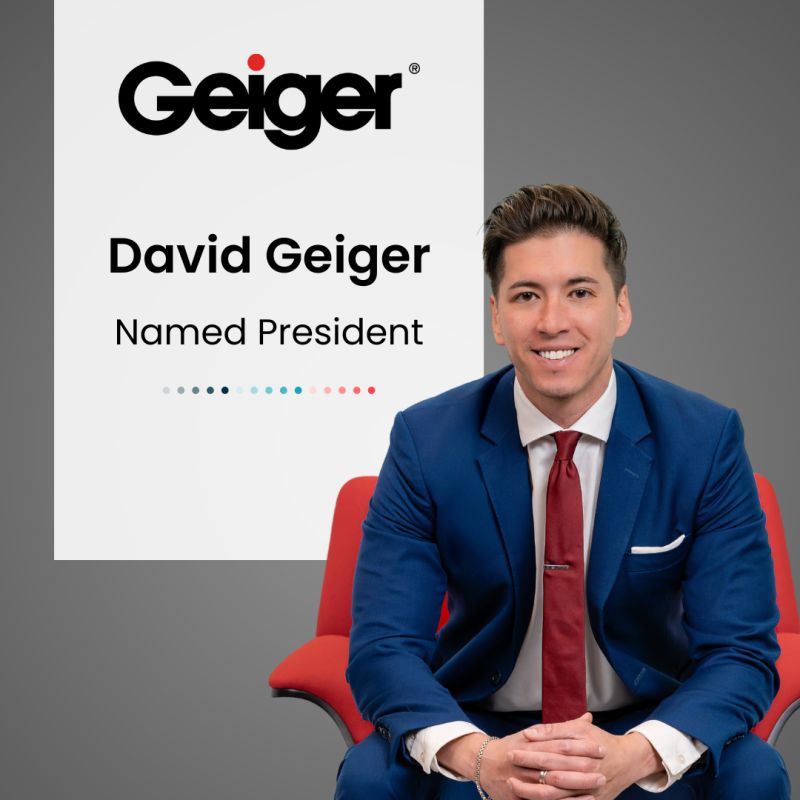 CONGRATULATIONS DAVID GEIGER!